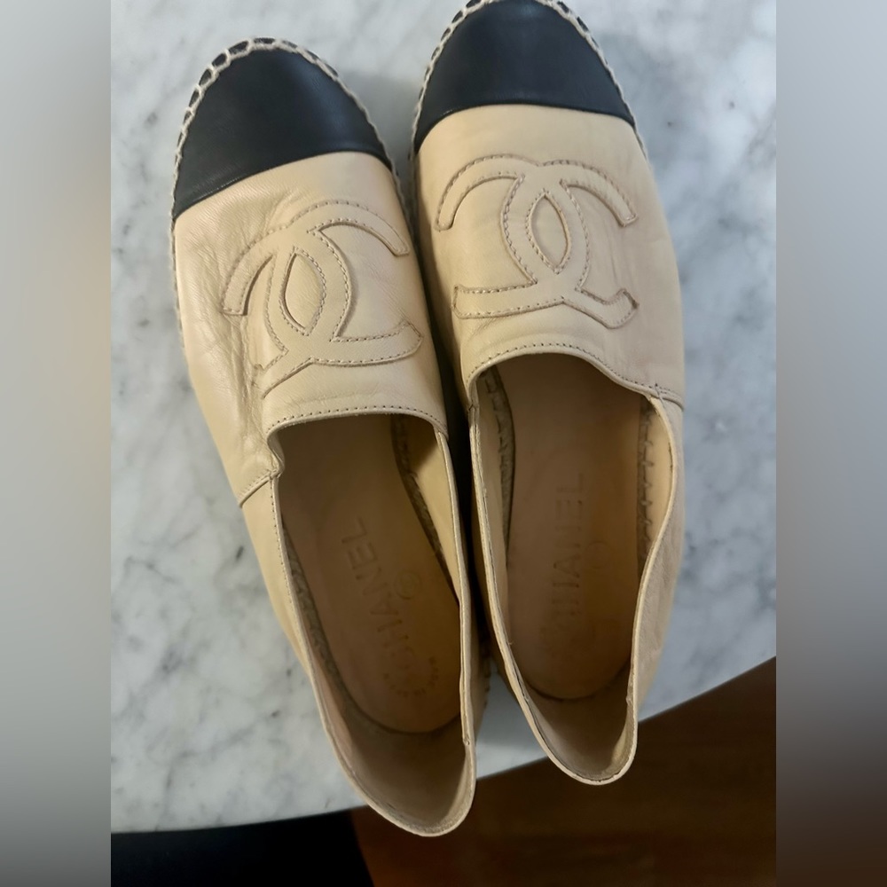 Chanel espadrilles size 39 used